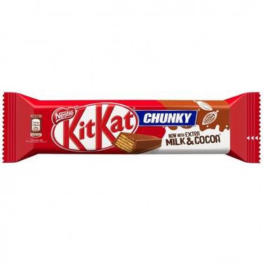 Gaufrettes Enrobées au Chocolat Kit Kat Chunky 55g