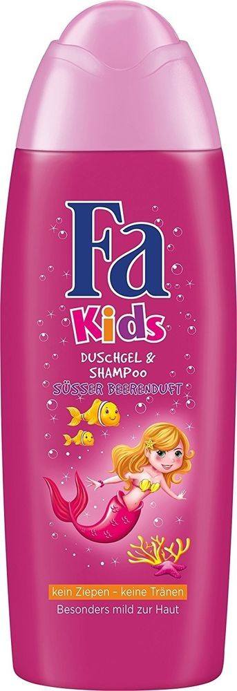 Gel Douche et Shampoing Enfants La Sirène  FA 250ml