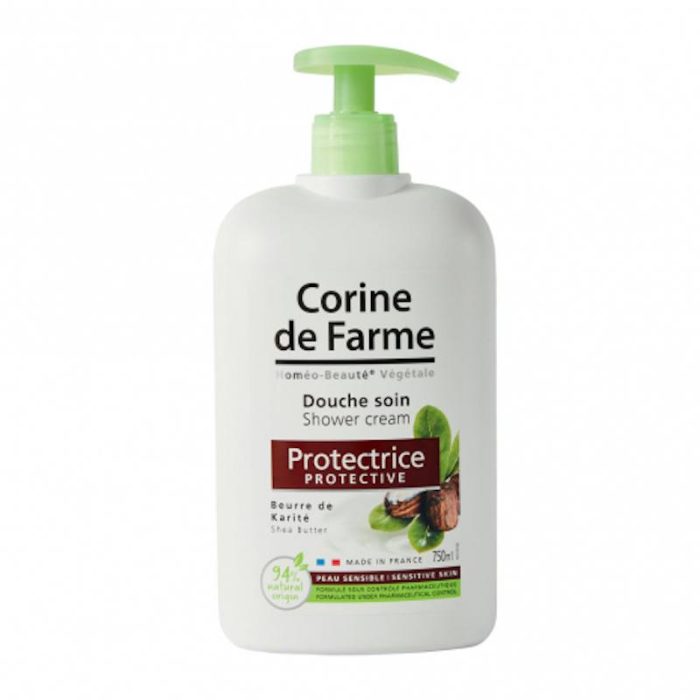 Gel de Douche Protectrice au Beurre de Karité Corine de Farme 750 Ml