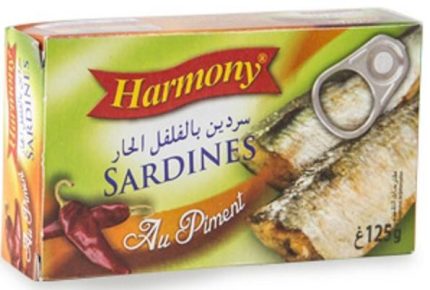 HARMONY SARDINE AU PIMENT 125G