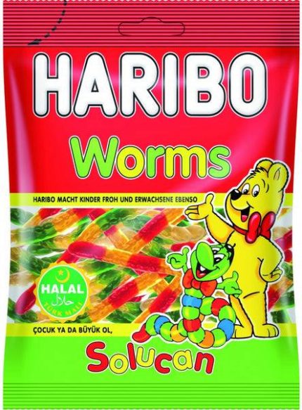 Haribo Worms 80g