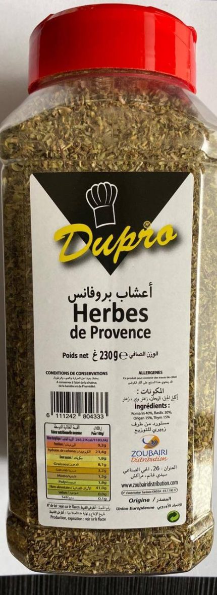 Herbes De Provence Dupro 230g