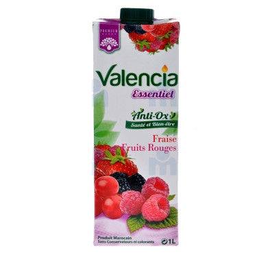 Jus de Fraise et Fruits Rouges Essentiel Valencia 1L