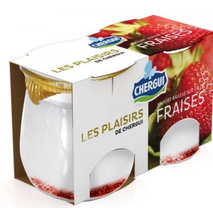 LES PLAISIRS DE CHERGUI FRAISE 2pots de 125g