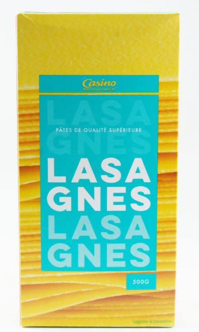 Lasagnes Casino  500 g