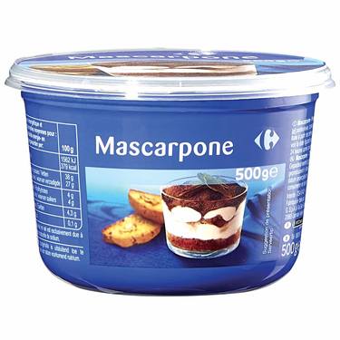 Mascarpone Classic Carrefour  500 g