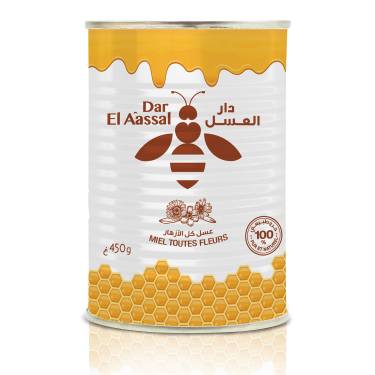 Miel toutes fleurs Dar El Aassal  450 g