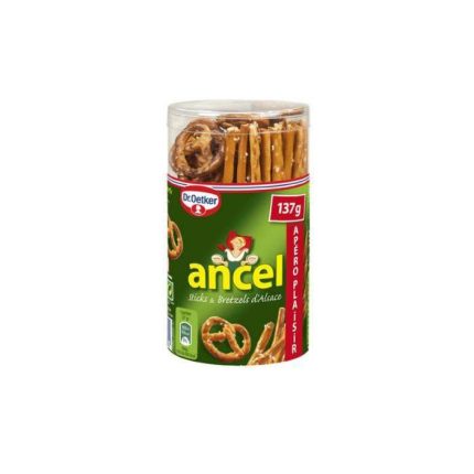 Mini assort stick BRETZEL TUBO 137G ANCEL