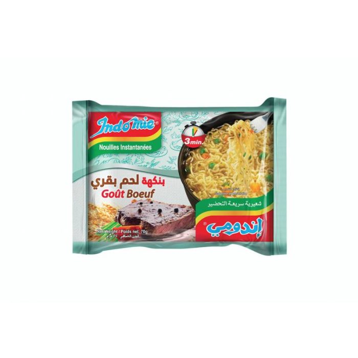 Nouilles saveur bœuf x5 INDOMIE