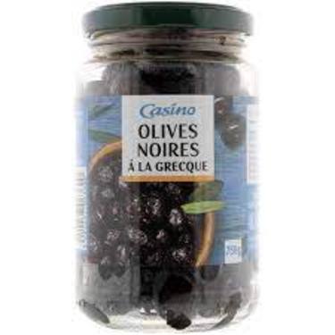 Olives Noirs à la Grecque  Casino 250 g