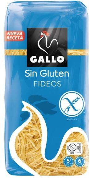 Pâtes Fideos Sans Gluten Gallo 500g