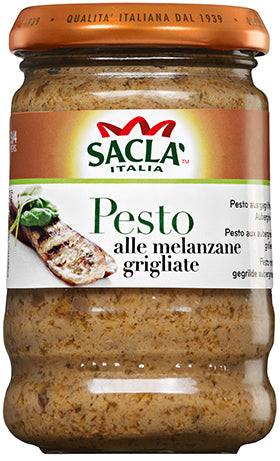 Pesto Aux Aubergines Grillées Sacla 190g
