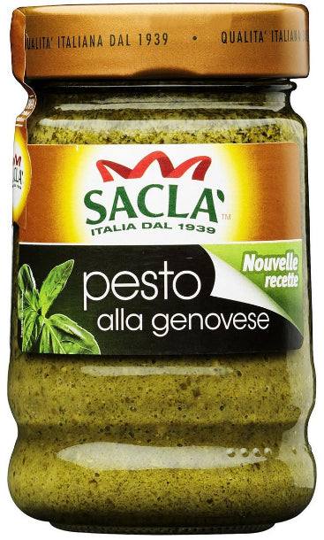 Pesto Italien Au Basilic Sacla 190g