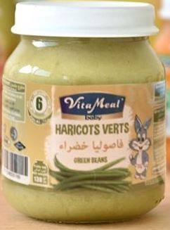 Petit Pot Haricot vert Sans Gluten ni Lactose Vitameal Baby 130g