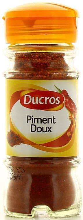 Piment Doux Moulu Ducros 40g