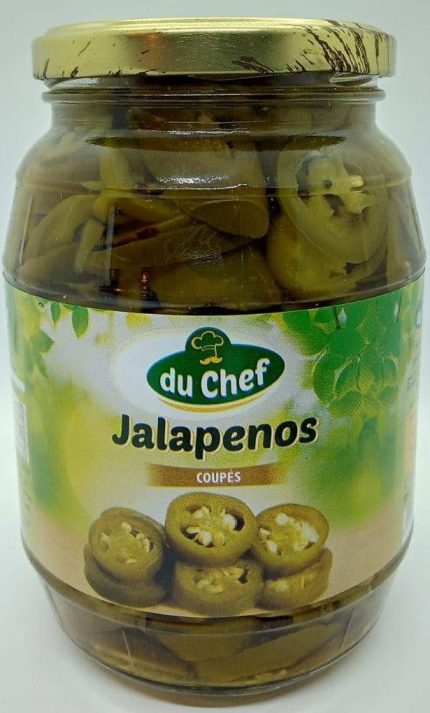 Piment jalapeño Coupés du chef  990g