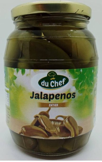 Piment jalapeño Entier du chef  930g
