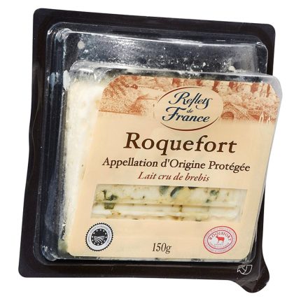 Roquefort au Lait Cru de Brebis AOP Reflets De France 150 g