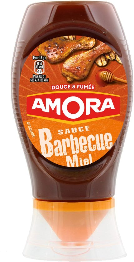 Sauce Barbecue Au Miel Amora 282g