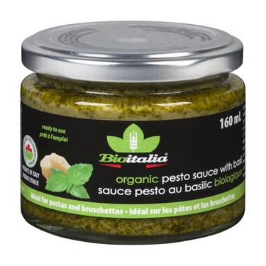 Sauce  Pesto Au Basilic  BIO BIOITALIA 180 g