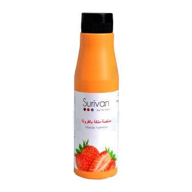 Sauce de Nappage Goût Fraise Surivan 300 g