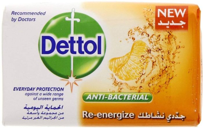 Savon Antibactérien Re-Energize Dettol 90g