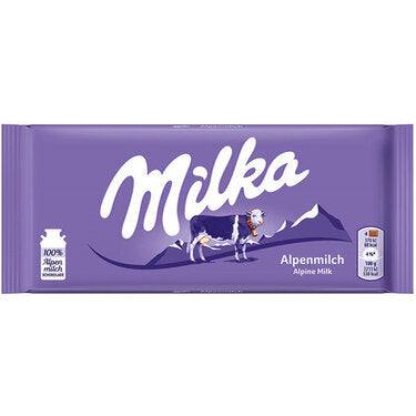 Tablette de Chocolat au Lait Alpine Milka 100 g