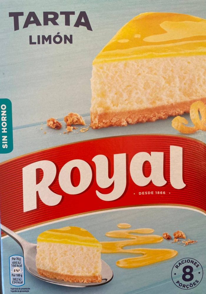 Tarta Limon 8 rations Royal 207g