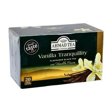 Thé Noir Aromatisé à la Vanille Ahmad Tea 20 Sachets 40 g