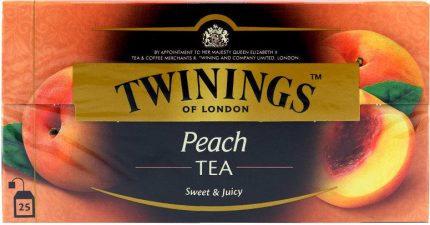 Thé Pêche Twinings of London 25 sachets