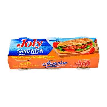 Thon Sandwich à la Sauce Tomate Pimentée Joly  3x 80 g