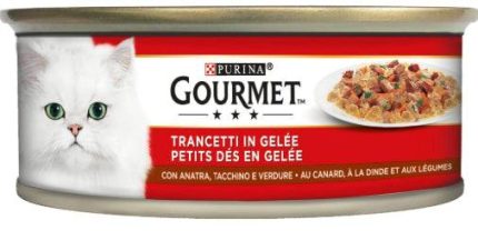 Trancetti in Gelée Petits des en Gelée Purina Gourmet195g.