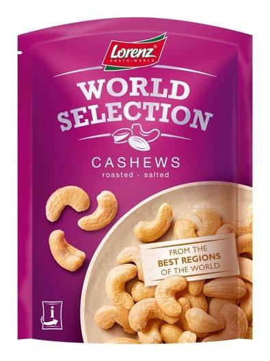 World Selection Cashews Lorenz 100g