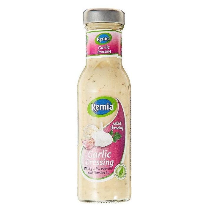 vinaigrette Garlic Dressing  Remia 250 Ml