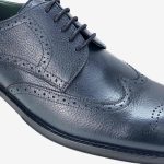 Chaussure Cuir Graine Bleu (CH011-019)-1.jpg