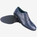 Chaussure Cuir Grainé bleu (CH01-019)-1.jpg