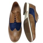 Chaussure Cuir Taba Bleu (CH201-020).jpg