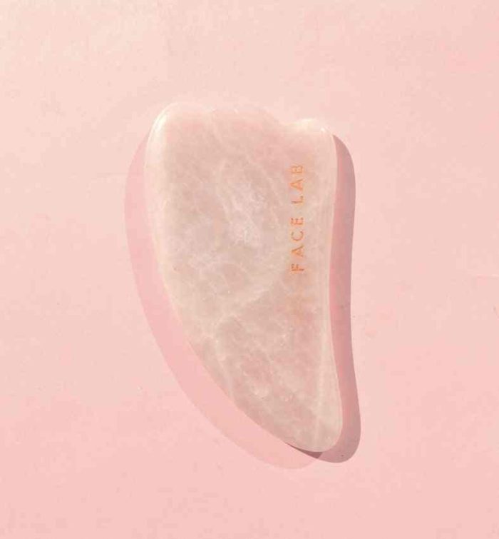 FACELAB - Feather Gua Sha Rose Quartz