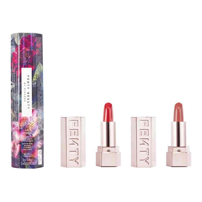 FENTY Beauty - Lil Icons Duo De Mini Rouges À Lèvres Semi-Mats