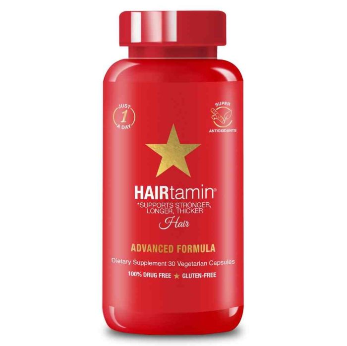 HAIRTAMIN - HAIRTAMIN VITAMINS (30 CAPSULES)