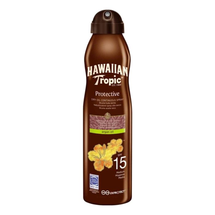 HAWAIIAN TROPIC - Brume Air Soft Silk Hydration Argan Oil SPF 15