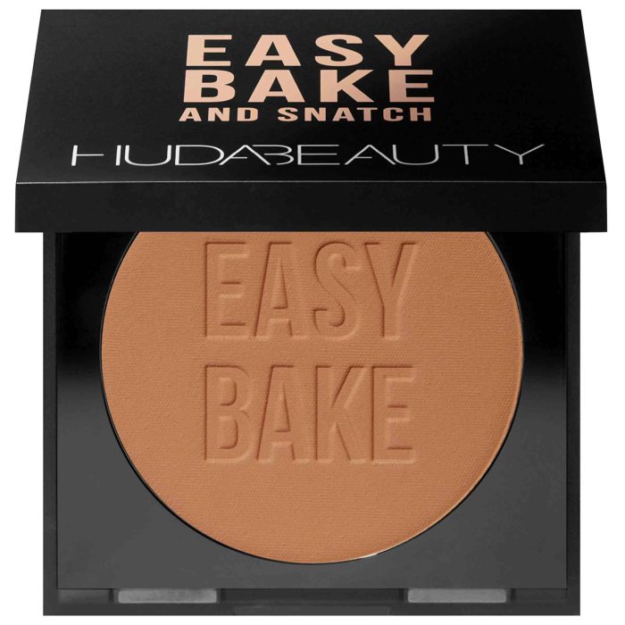 HUDA BEAUTY -Easy Bake and Snatch Pressed Brightening and Setting Powder- Cinnamon Bun