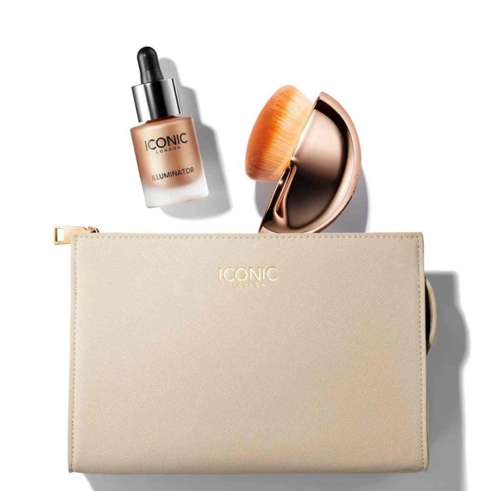 ICONIC LONDON - Get The Glow Gift Set + Sac