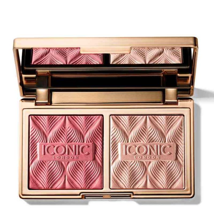 ICONIC LONDON - Silk Glow Duo - réf Rose Glow