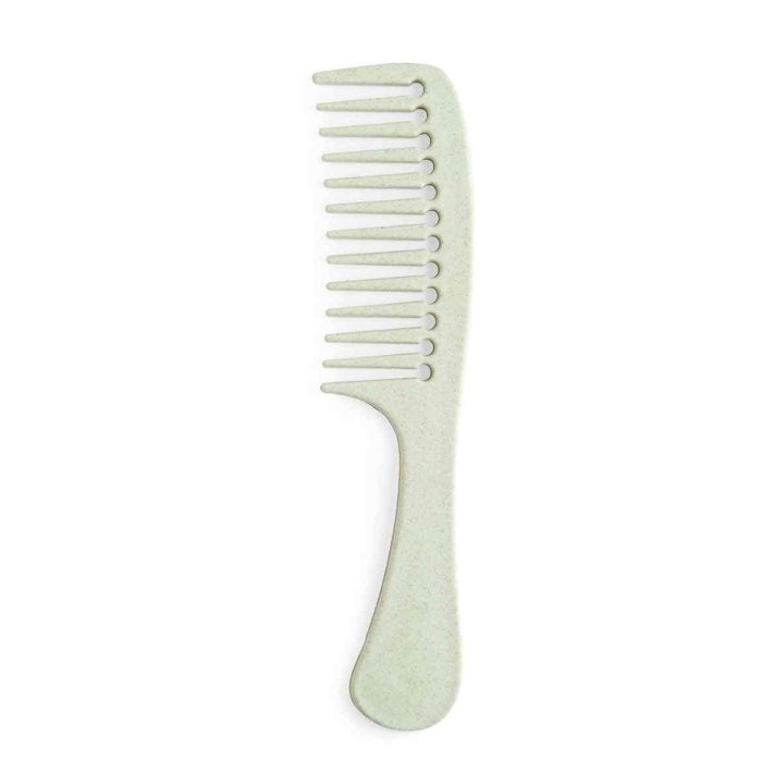 IDC INSTITUTE - Natural Fibers Comb Brush - Vert Pastel