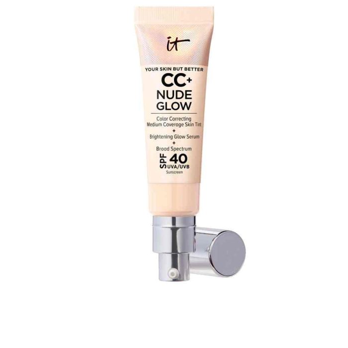 IT COSMETICS - CC+ NUDE GLOW lightweight foundation + glow serum SPF40- Fair light