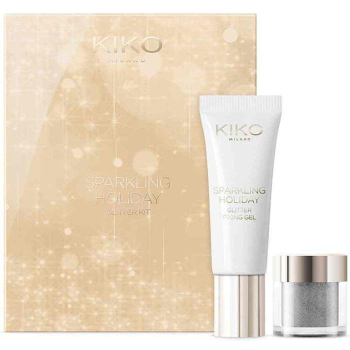 KIKO - Sparkling Holiday Glitter KIT - réf 03 Secret of Silver