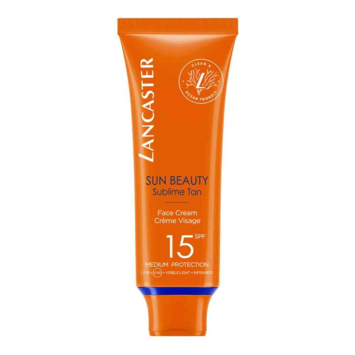 LANCASTER BEAUTY - Crème visage Sublim Tan 15 SPF - 50ml