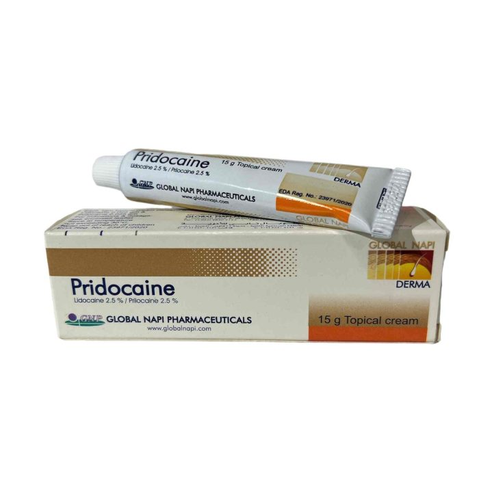 Pridocaine - Crème Anesthésiante Topical Cream - 15g