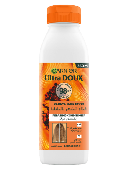 Après-shampooing hair food réparateur à la papaye pour cheveux abîmés